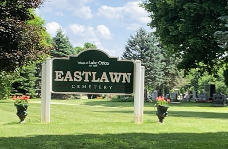 East Lawn Sign
