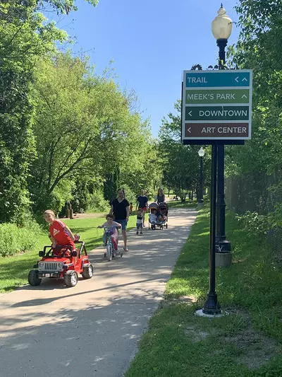 People at the park