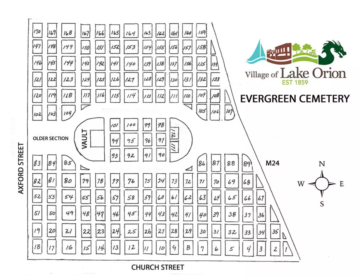 Evergreen Map