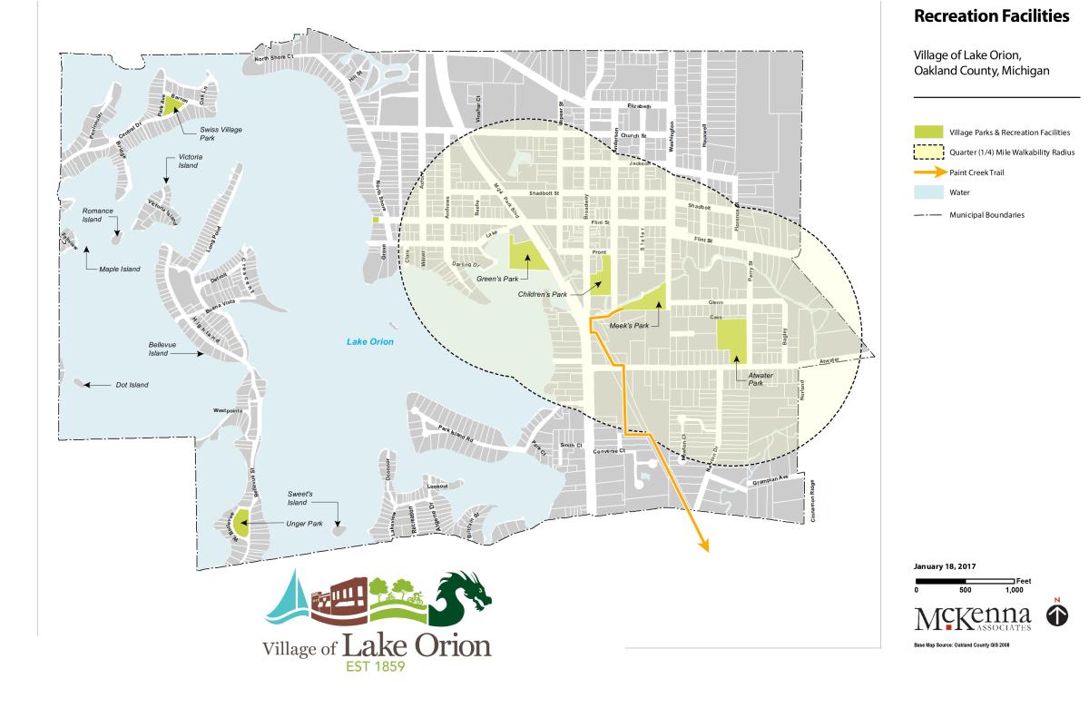 Lake Orion Map